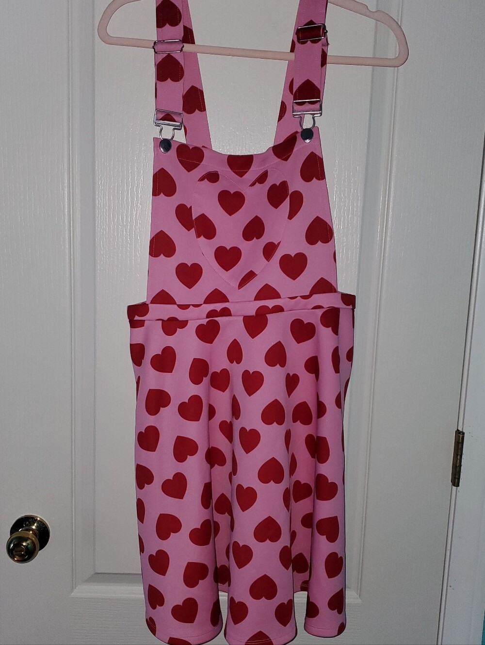 Hot Topic Pink and Red Heart Dress - Picture 7 of 7